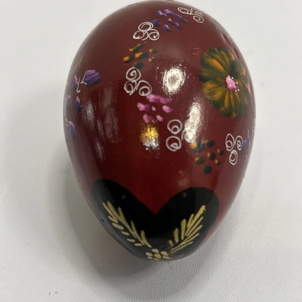Handpainted Polish‎ Egg Easter Decor Home Decor 3 In.